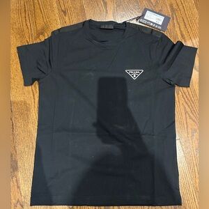 Authentic Prada Men T shirt black size Large
